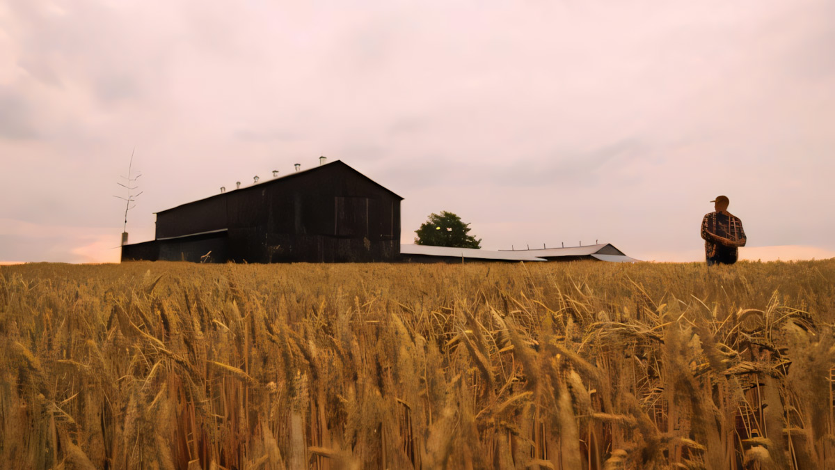 Estate Wheat Plot
