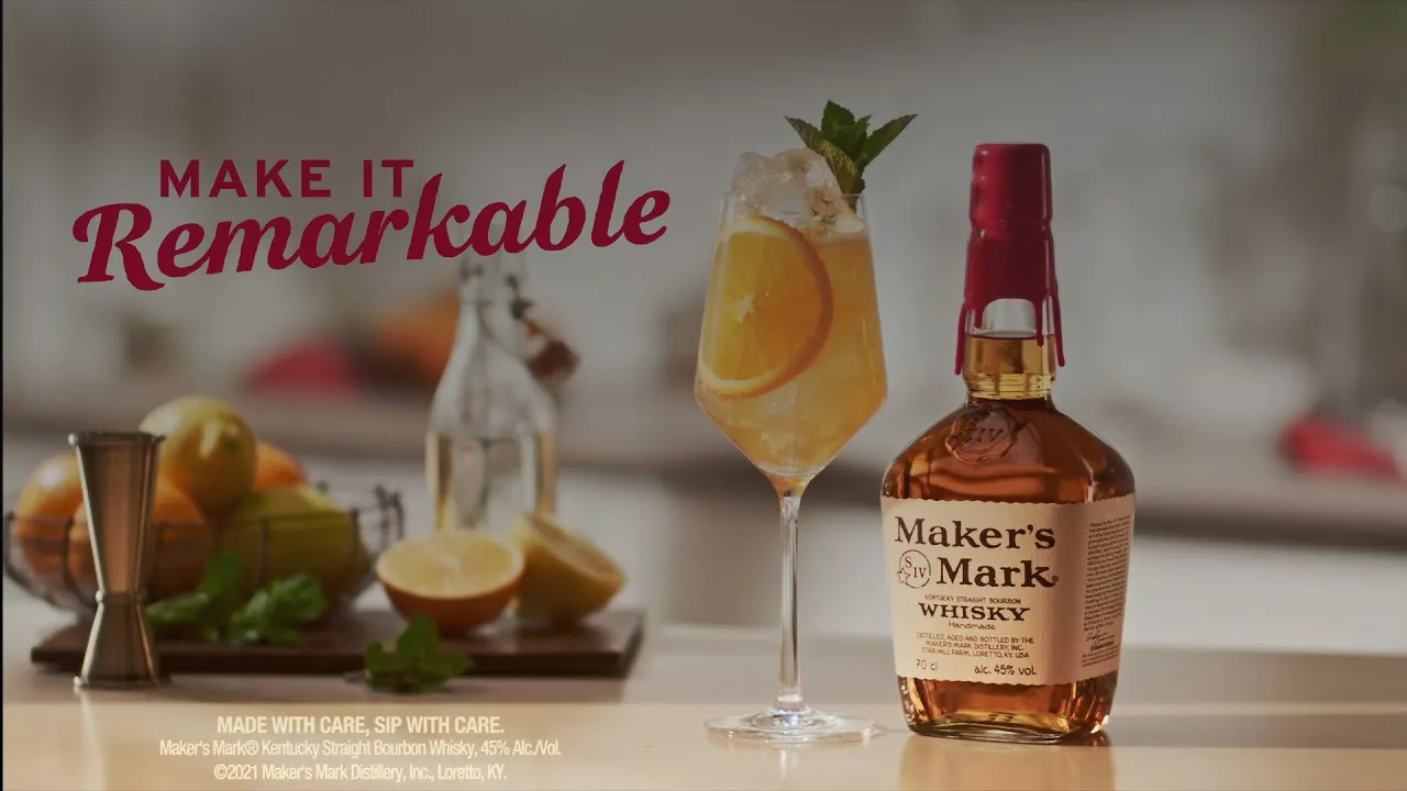 Maker’s Mark cocktail - Bourbon Spritz craft