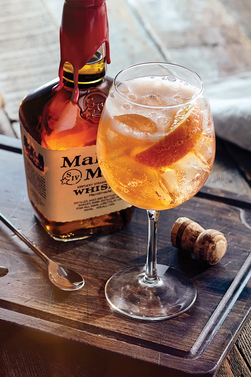 Maker’s Mark bourbon cocktail - how to craft the Bourbon Spritz