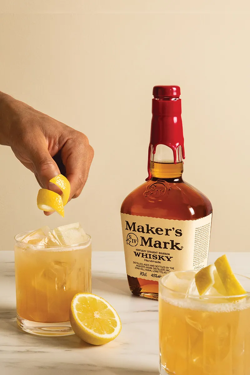 Maker’s Mark bourbon cocktail - how to craft the Gold Rush