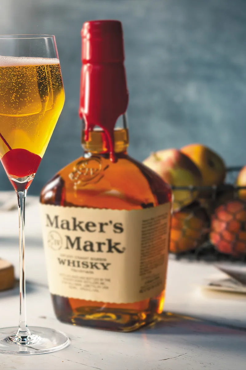 Maker’s Mark bourbon cocktail - how to craft the Kentucky Bubbly