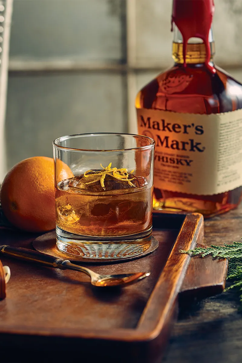 Maker’s Mark bourbon cocktail - how to craft the Maple Old Fashioned