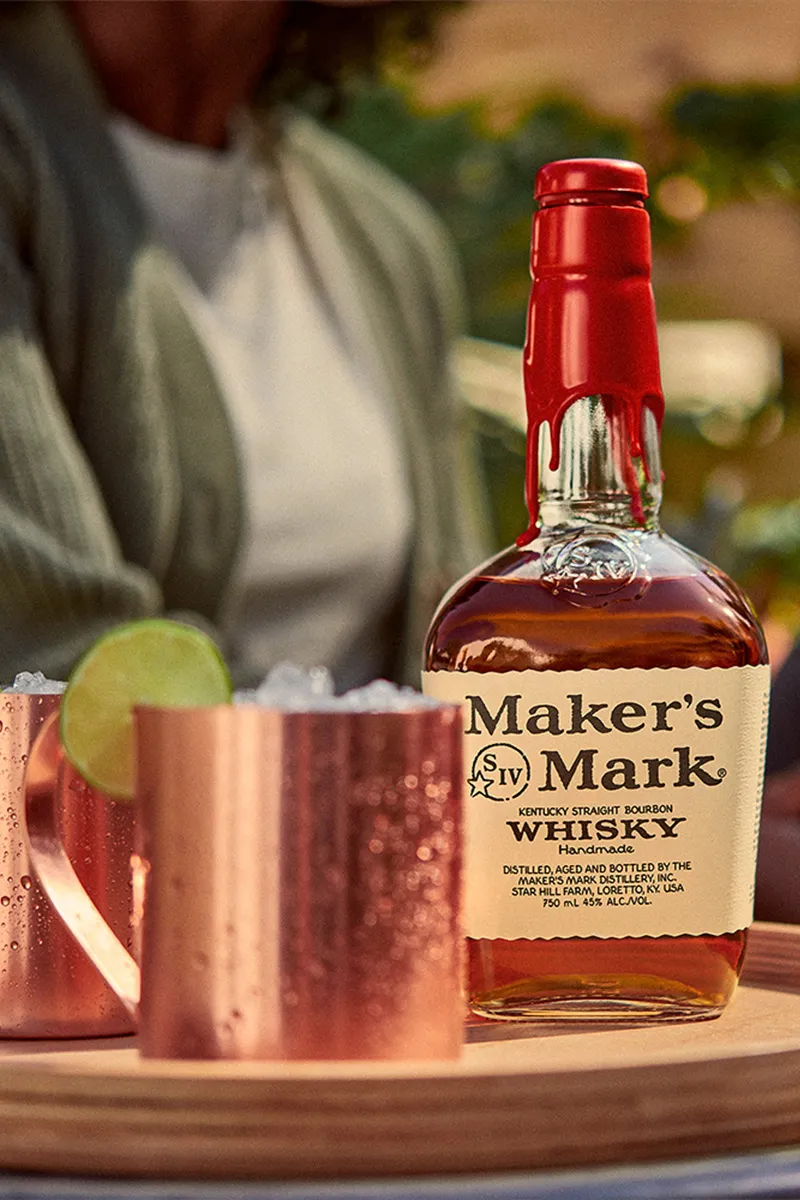 makers mark bourbon cocktail- how to craft the Kentucky mule