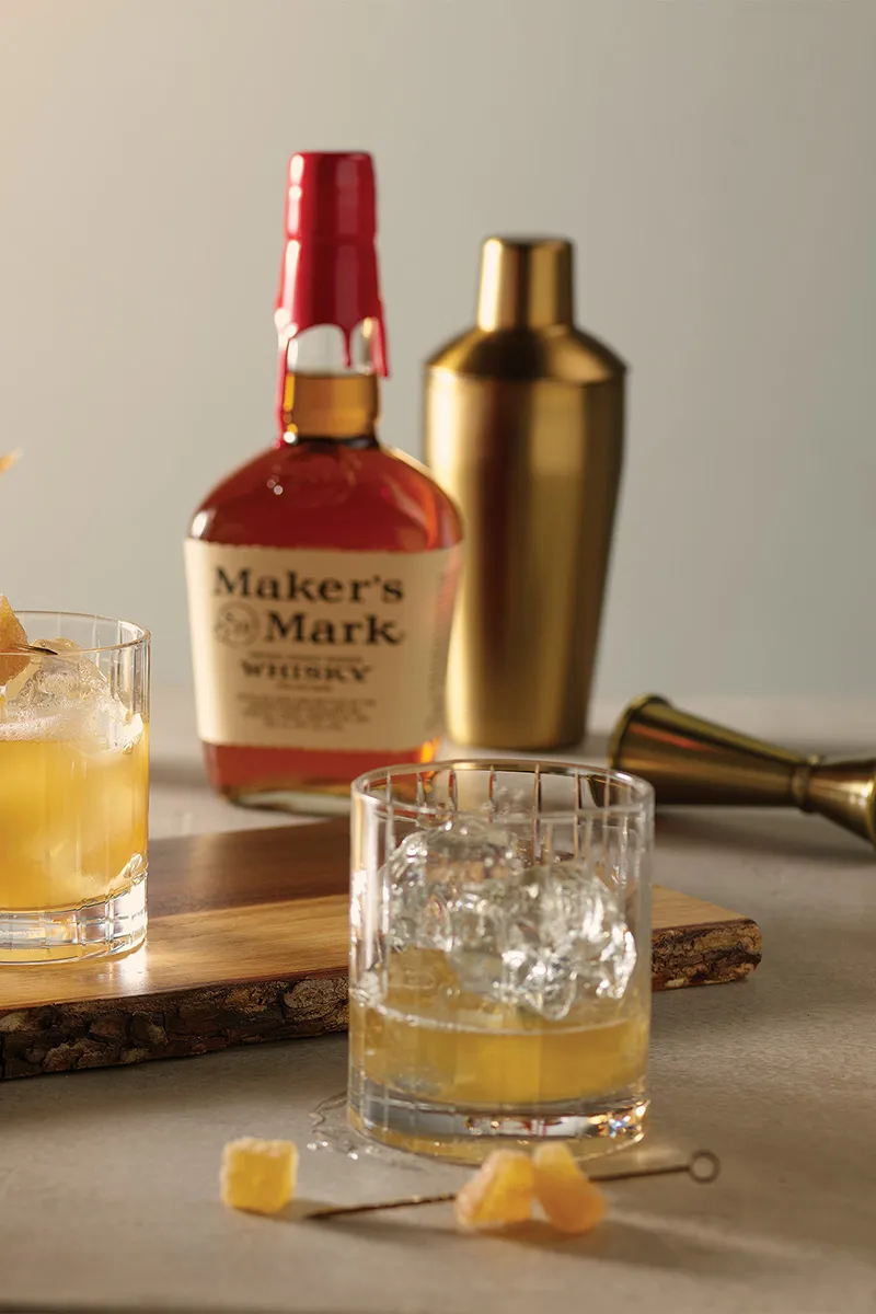 Maker’s Mark bourbon cocktail - how to craft the Penicillin