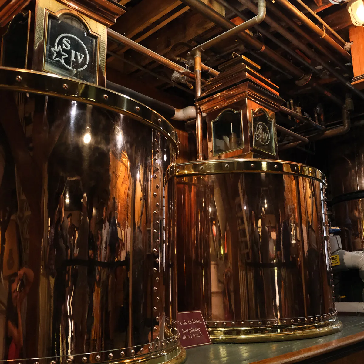 Maker’s Mark copper distillation stills