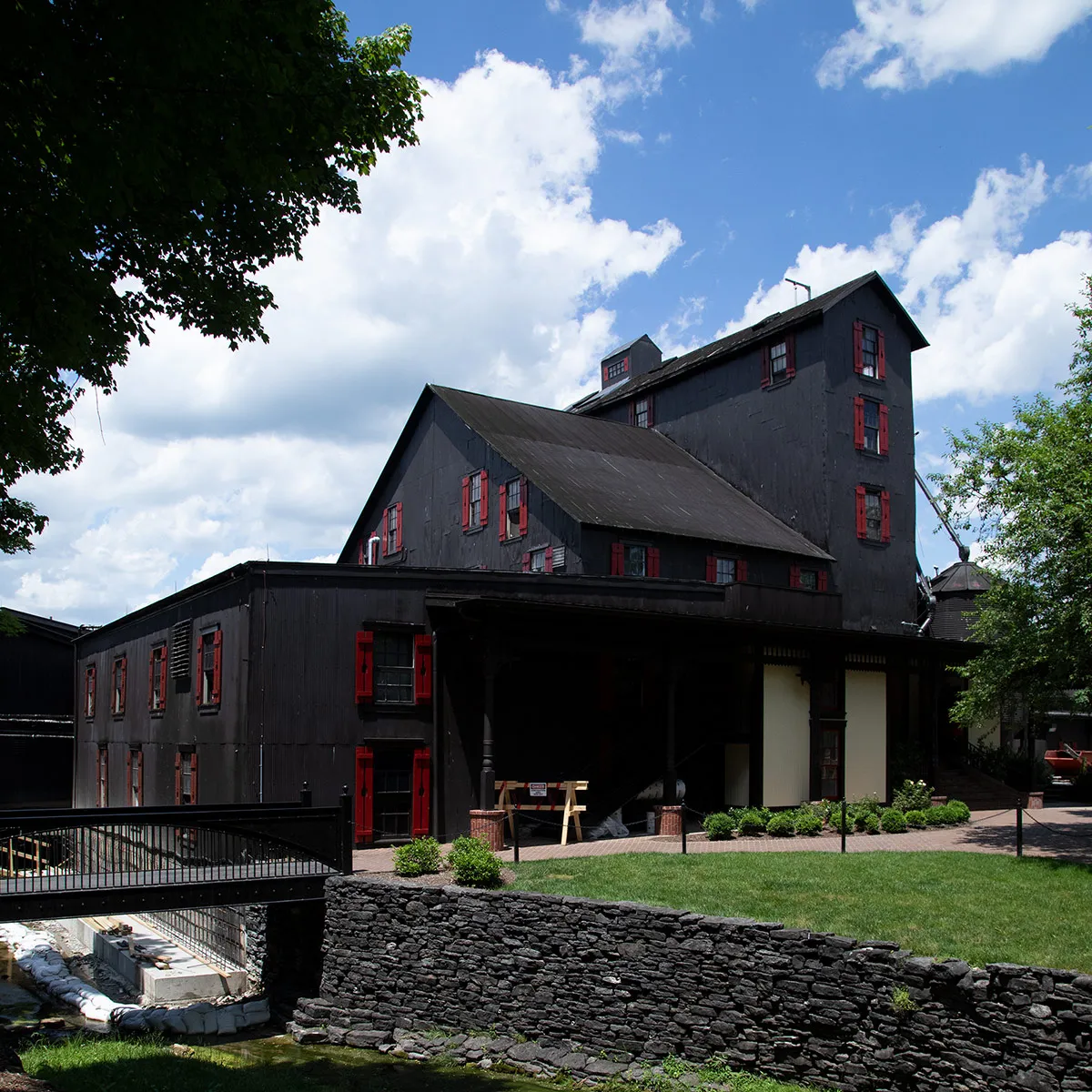 Historic bourbon whisky distillery in Loretto, Kentucky