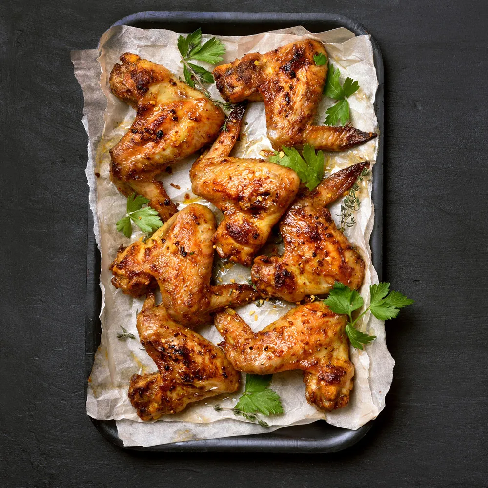  Maker’s Mark bourbon food recipe - Bourbon Chicken Wings preparation instructions