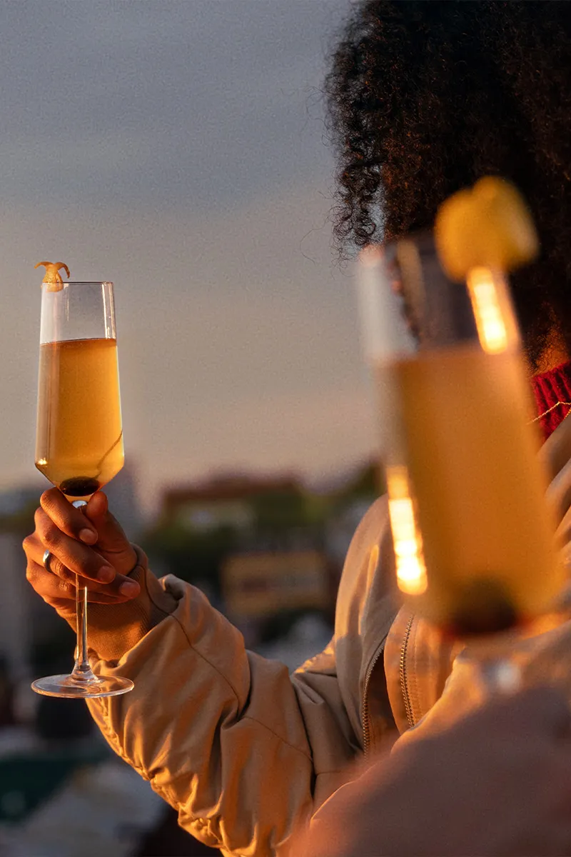 Maker’s Mark bourbon cocktail - how to craft the French Oaked 75