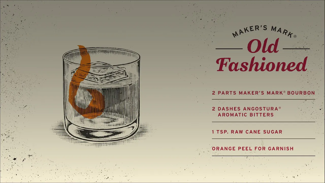 makers mark old fashioned cocktail