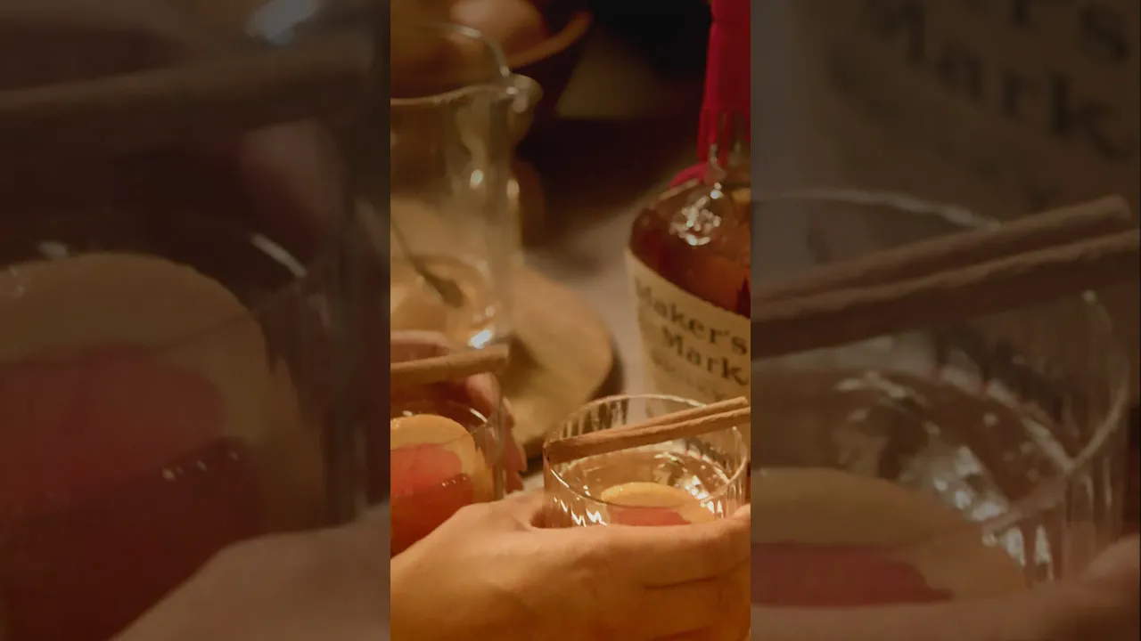 makers mark spiced apple sidecar cocktail