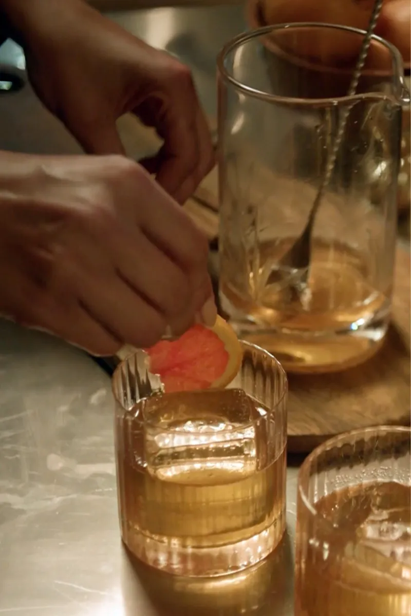 Makers mark Spiced Pumpkin Old Fashioned 