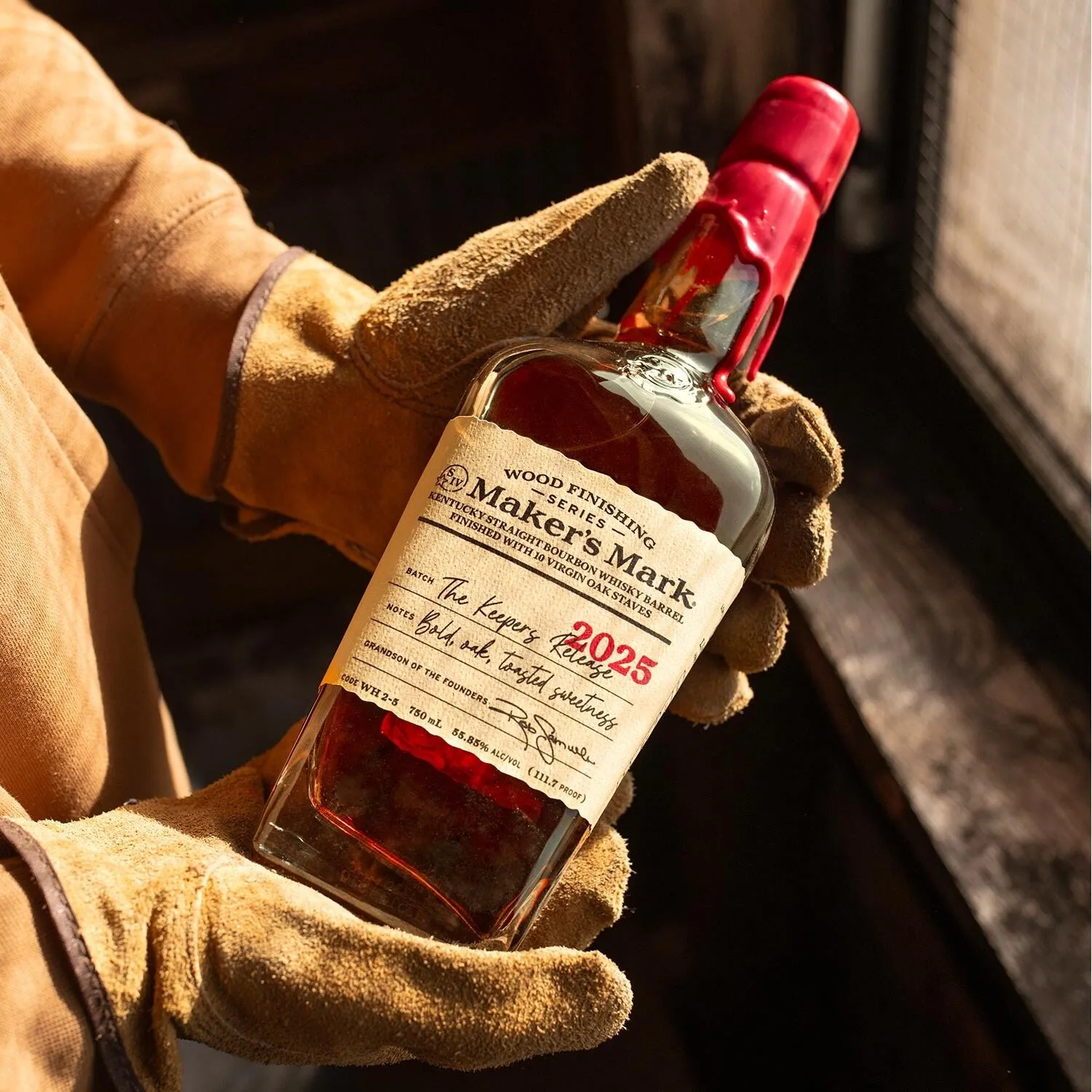 Maker’s Mark Bourbon the Keepers Release Wood Finishing 2025