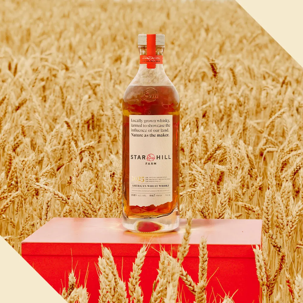 Nature as the maker Star Hill Farm Whisky Bottle of Bourbon Makers Mark